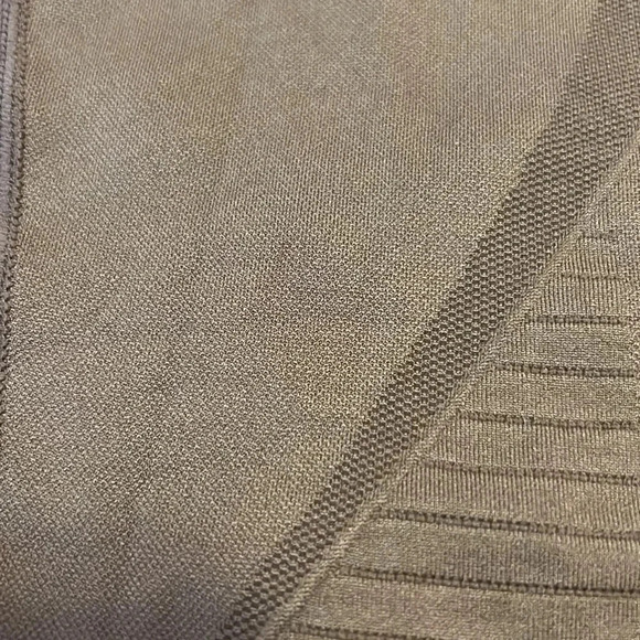 GYMSHARK Energy Seamless Cropped Green Mesh Panel Athletic Workout Gym Leggings - Picture 6 of 10